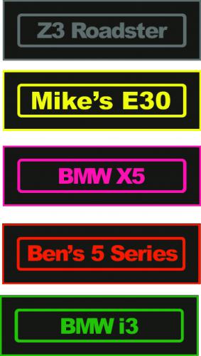 Generic Badge's BMW