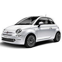 Fiat 500 Rubber Car Mats