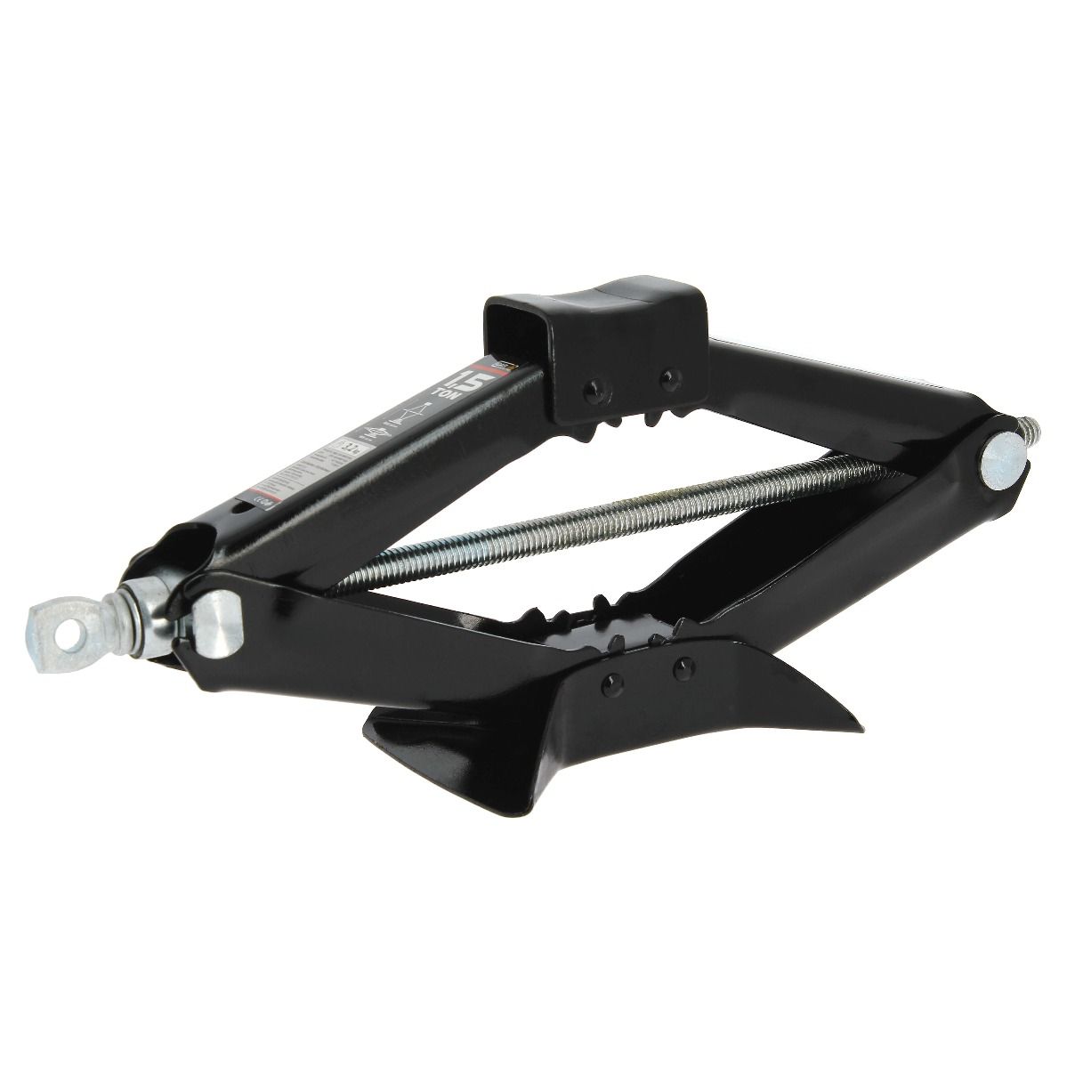 Garage / Breakdown 1.5 Ton Lift Wind Up Scissor Jack - Black