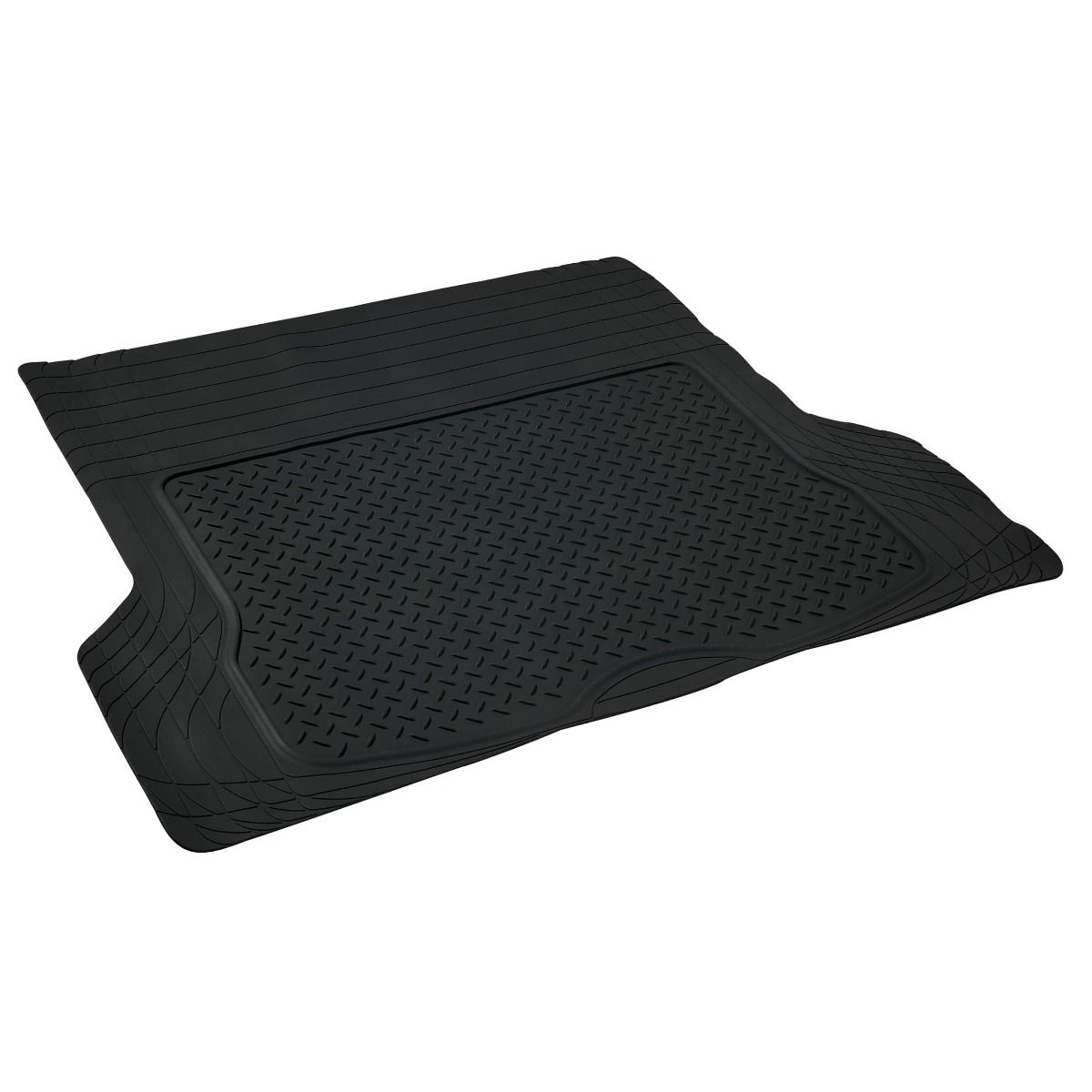 Heavy Duty Cut to Fit Cargo Boot Mat - Black