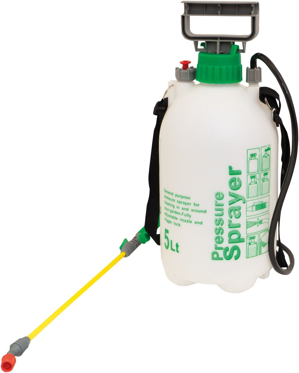 Garden Outdoor 5L Portable Pump Action Pressure Sprayer