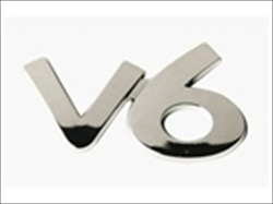 Chrome Emblem V6