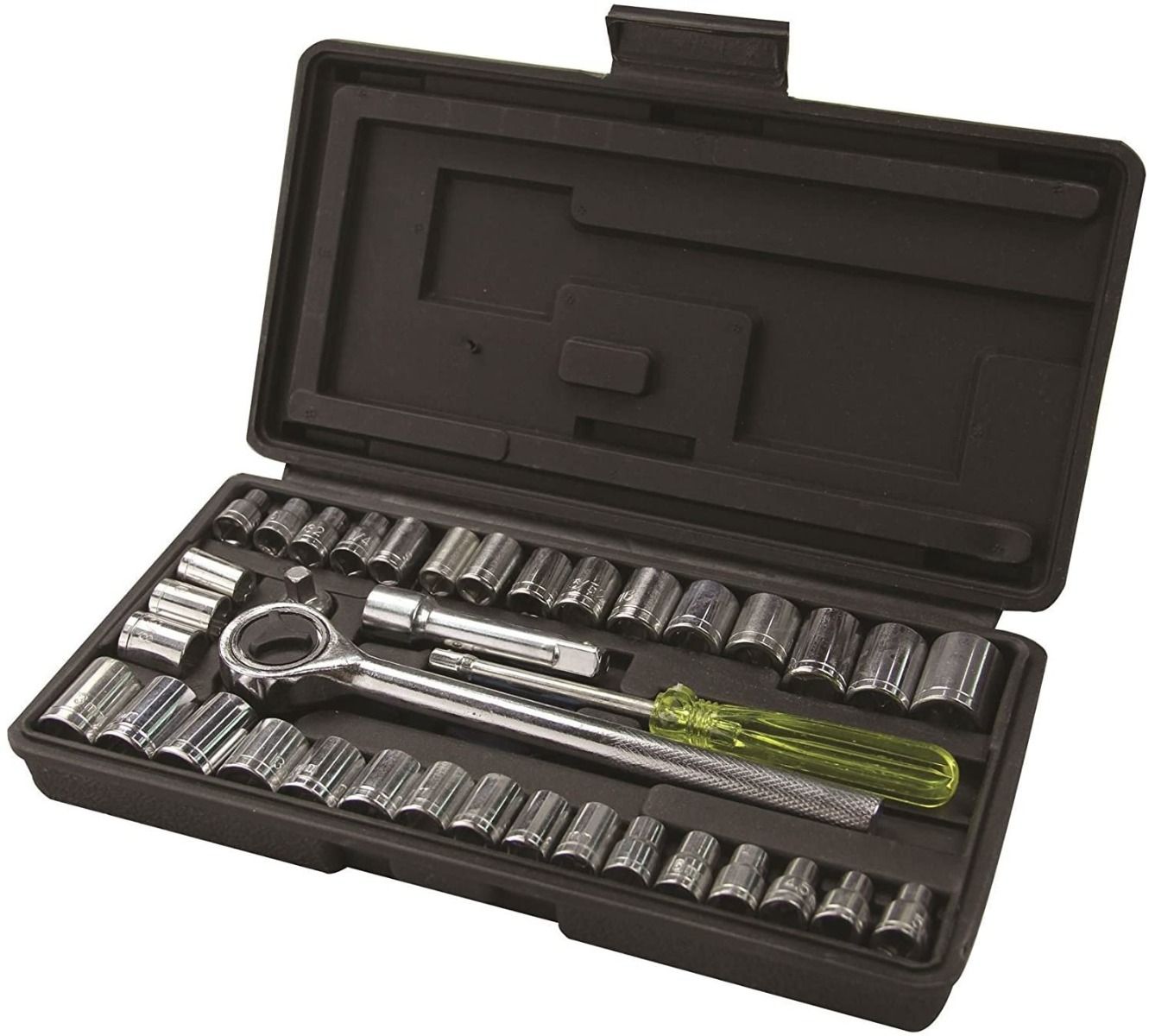 Streetwize Carbon Steel Socket Set - 40 Piece