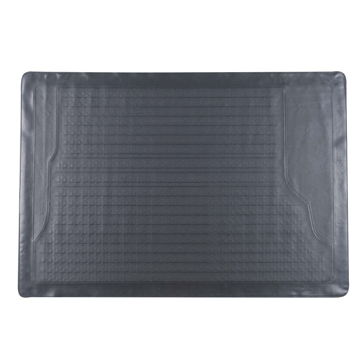 Waterproof Flexible Rubber Car Boot Protection Mat - Black