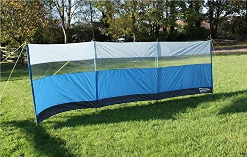 Polyester Wind Break Blue Caravan/Camping