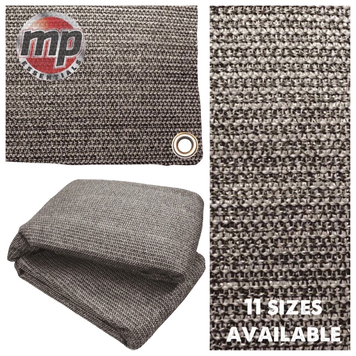 Weaved Rot Weatherproof Ground Groundsheet Tent & Awning Carpet Floor Mat - GREY