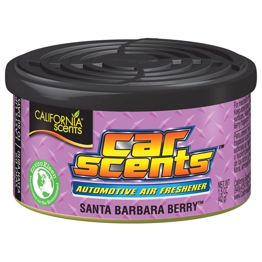 California Scents Car & Home Long Lasting Tin Air Fresheners - SANTA BARBARA BERRY